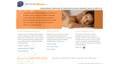 Desktop Screenshot of newhorizonsmassage.com